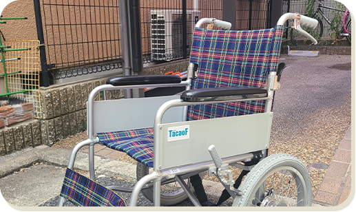 介護資格を持つスタッフが安心サポート